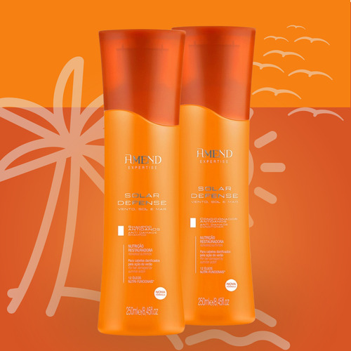 Amend Expertise Solar Defense Kit Shampoo E Condicionador