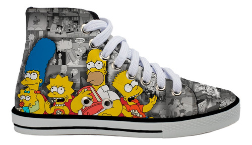 Sneakers Botín Los Simpson Unisex