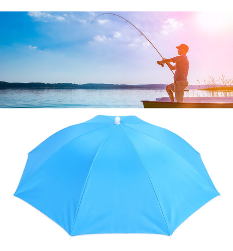 Sombrero Tipo Paraguas, Impermeable, Plegable, Para Adultos
