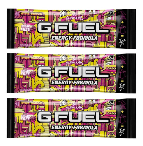 Gfuel Energy Formula | Hype Sauce En Sobre (x3)