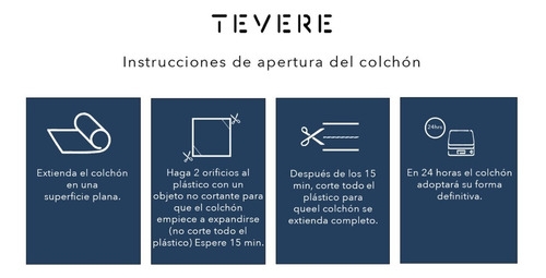 Imagen 7 de 7 de Colchón Espuma 2 Plazas Densidad 21 Altura 20cm