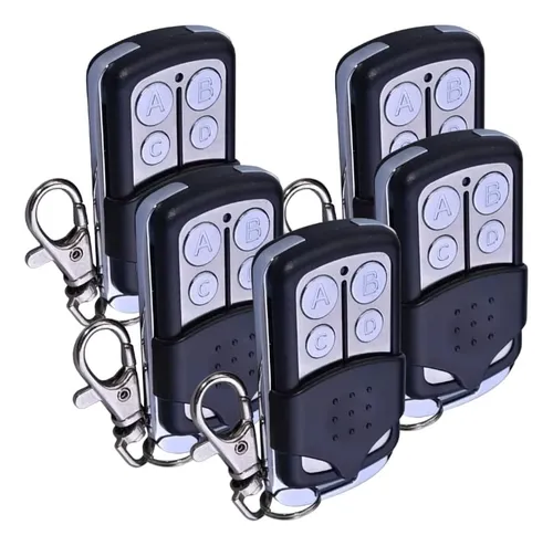 comprar 5 Controles Universal Para Puerta Automática Garage 315 Mhz
