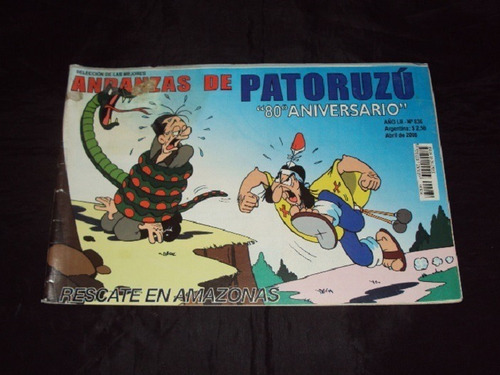 Andanzas De Patoruzu # 836: Rescate En Amazonas