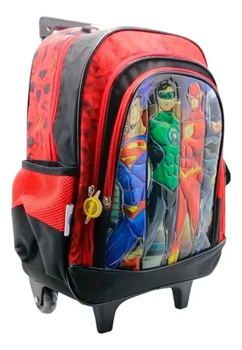 Mochila Liga De La Justicia Carro Primaria Art. Lj318 Cresko
