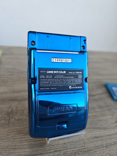 Gameboy Color - Ips V2 Azul Metalico Azul (Usado)