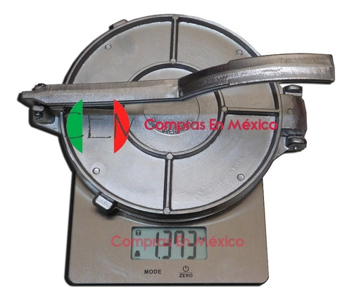 Imagen 3 de 3 de Prensa Manual Para Hacer Tortillas De Maíz 20 Cm