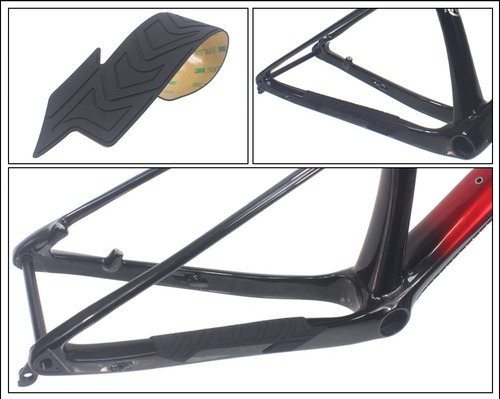 Protector De Cadena Para Cuadro De Bicicleta 22.4cm Negro