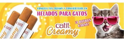 Snack Gato Catit Creamy Sabor Pollo (tipo Churu) 40g L&h