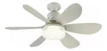 Comprar Ventilador De Techo Con Luz Y Control Remoto, 40w E26\u002Fe27 Ventilador Con Luz Led De Techo, Ventilux De Techo Moderno Inteligente, 3000k-6500k\u002Fluminosidad Regulable Y 3 Velocidades (20,5 Pulgadas)