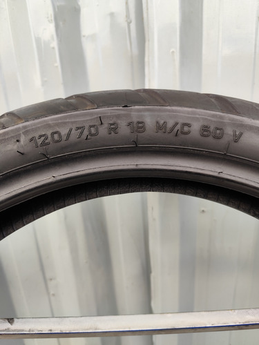 Metzeler Tourance 120/70-19 Pneu Dianteiro Usado (Usado)