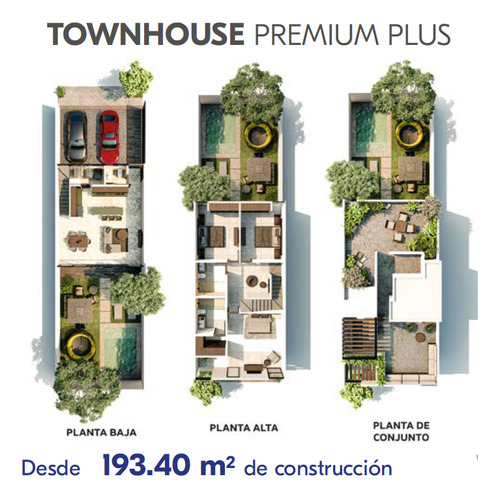 Townhouse Plus En Venta En Privada Ya'ax-beh En Conkal