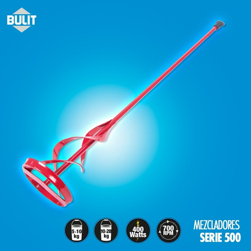 Imagen 2 de 4 de Mezclador De Pintura 40 Cm Bulit Serie 500