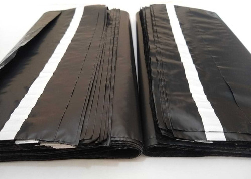Imagen 4 de 6 de Bolsas Lisas Negras 40x50 Inviolable Correo X100u