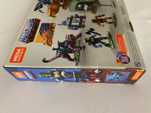 Panthor En Point Dread Motu Mega Construx Zodac 557pz (Usado)