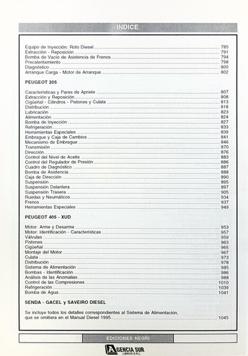 Manual Y Guía Del Automotor Diesel Y Utilitarios