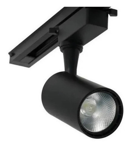 Imagem 5 de 7 de 3 Spots Branco Teto 7w Trilho Eletrico 1 Mts Luz Quente