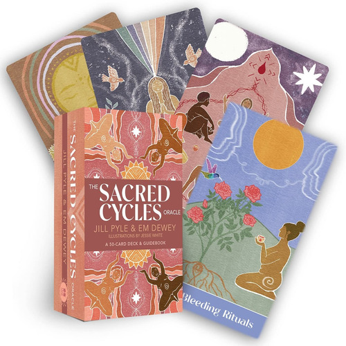 Libro The Sacred Cycles Oracle: A 50-card Deck And Guidebook