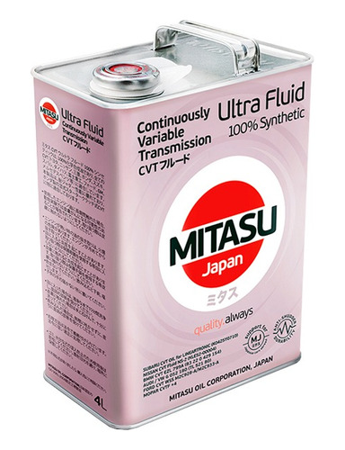 Aceite Cvt Full Sintético Ultra Fluid Mitasu