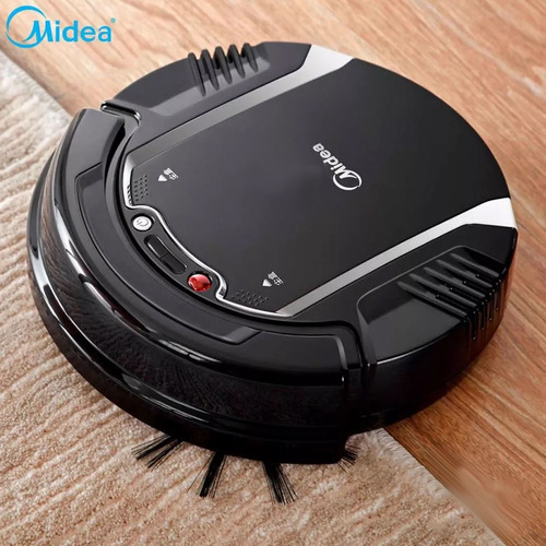 Aspirador de pó Midea F4+ com controle remoto 480pa Dimm Robot, cor preta