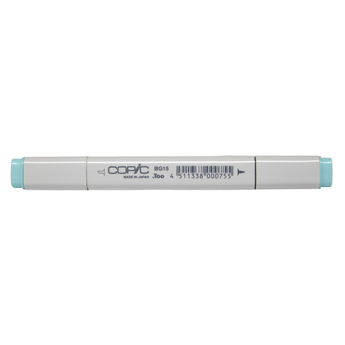 Copic Marker With Replaceable Nib, Bg15-copic, Aqua