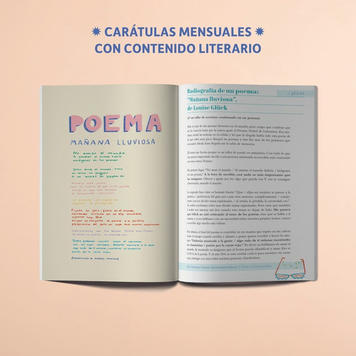 Agenda 2023 Literaria - Tapa Dura 21x15cm Cosida - Fera