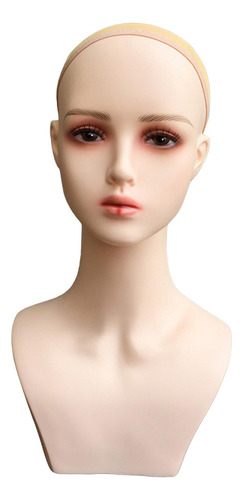 Peluca Femenina Cabeza Maniquí Peluca Modelo De Estilo C