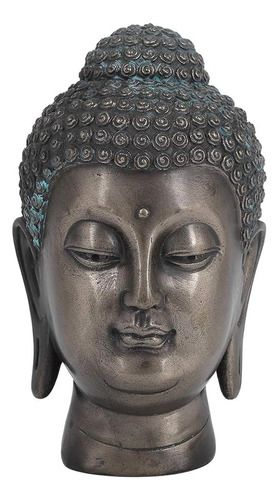 Figura De La Cabeza De Buda Zen, Resina Meditación Durmiente