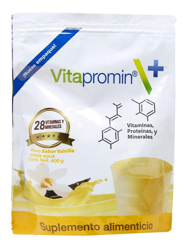 Vitapromin Sabor Vainilla 400 G Vitaminas, Proteinas Y Miner