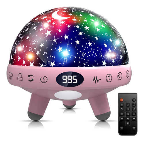 Projetor Baby Night Light Star Projetor De Luz Noturna Para.