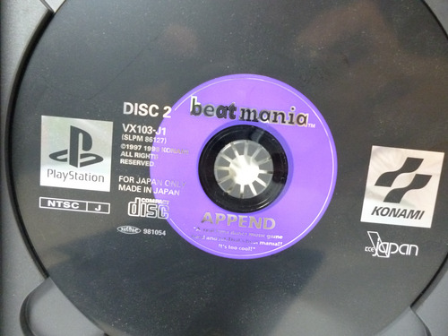 Beat Mania Dj Simulation Game Beatmania Japan Original (Usado)