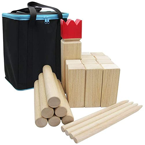 Kubb Game Set Backyard Game Set Outdoor Game Set Bolsa ...