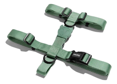 Arnés Para Perro Zeedog Army Green H-harness Talla M