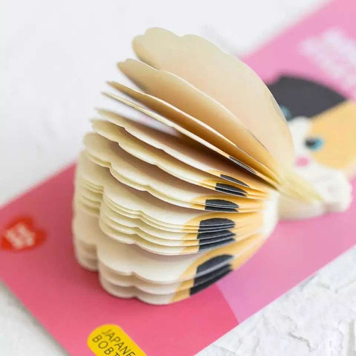 Notas Adhesivas Gato Kawaii Lote De 4 Pzas