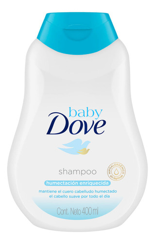 Shampoo Baby Dove Humectación Enriquecida X 400 Ml