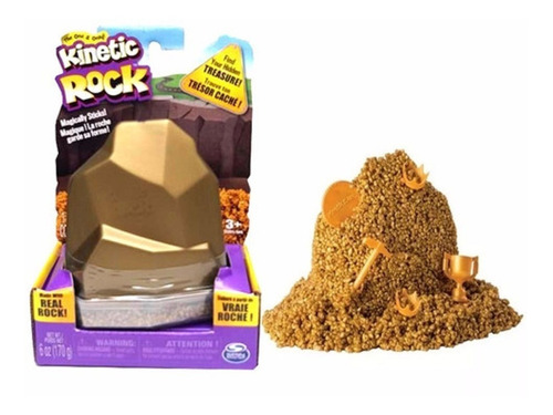 Kinetic Rock - Kinetic Sand - Gris