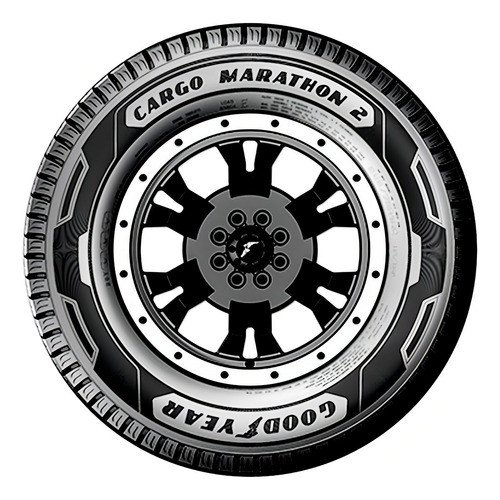 Kit de 4 llantas Goodyear Cargo Marathon 2 P 205/75R16 113/111 Q