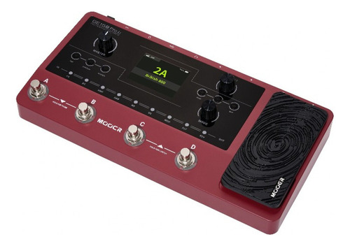 Pedal Multiefectos Mooer Intelligent Ge150 Pro Li C/batería Color Rojo