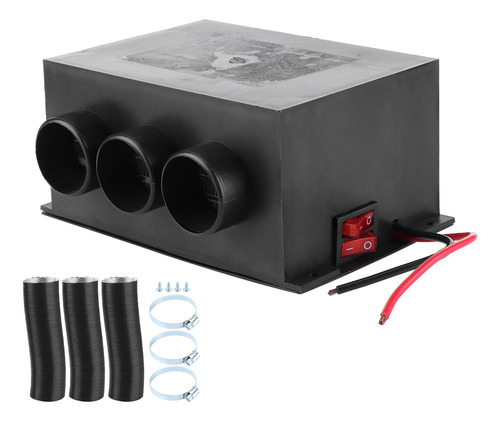 Aquecedor De Carro 12v 3 Furos Aquecedor De Aquecimento Port