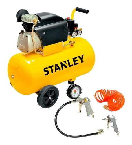 Imagen 3 de 3 de Compresor de aire eléctrico portátil Stanley FCCC404STC005 amarillo 230V 50Hz