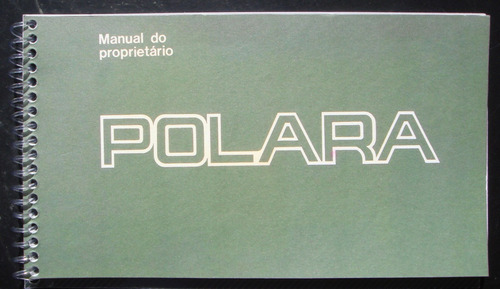 Manual Do Proprietário Dodge Polara - 1980