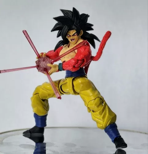 Figura Goku Super Saiyan 4 - Dragon Ball - S.H.Figuarts - Bandai