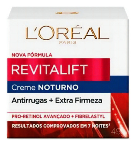 Loréal Revitalift Noturno Antirrugas+ Extra Firmeza 49g