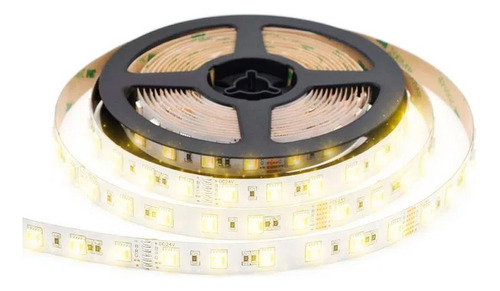 Cinta Tira Led Interior 5050 Luz Fria Calida Rollo 5 Mts