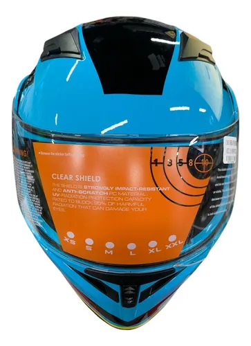Casco Bera Thunder Azul