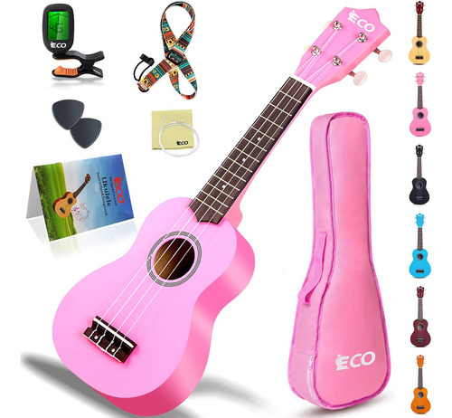 Kit Para Principiantes De Ukelele Soprano Ieco Para Niños Y