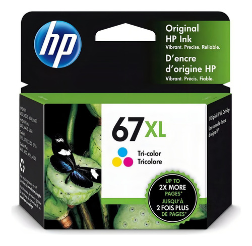 Hp 67 Xl Cartucho De Tinta Tricolor