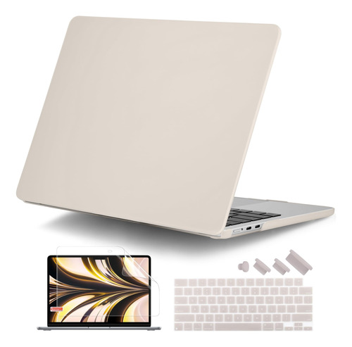 Funda Dongke Para Macbook Air 13 M2 + C/teclado Stone