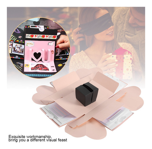Álbum De Recortes De Regalo Con Caja De Explosión Sorpresa P