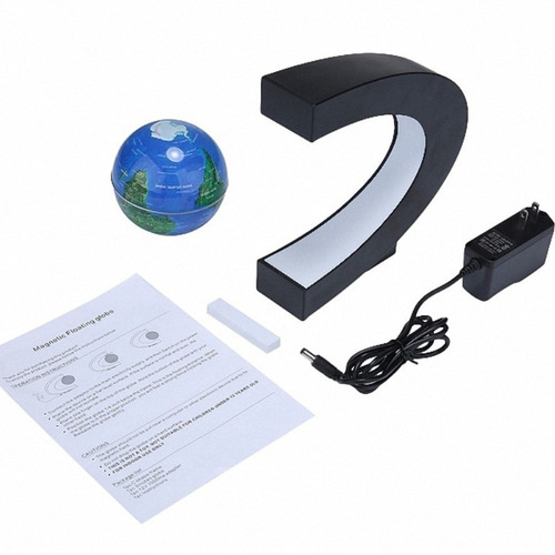 Imagem 4 de 4 de Globo Terrestre Magnetico Flutuante Giratorio Anti Gravidade