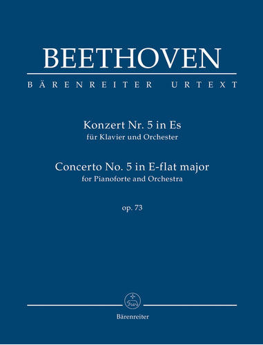 Concerto No.5 In E-flat Major For Pianoforte And Orchestra.